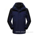 Plain double quilted padded track jacket